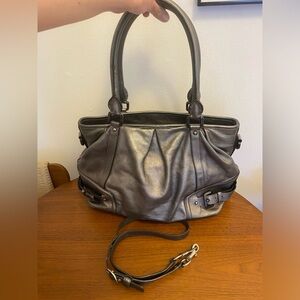 Burberry Large Metallic Two-way Bag